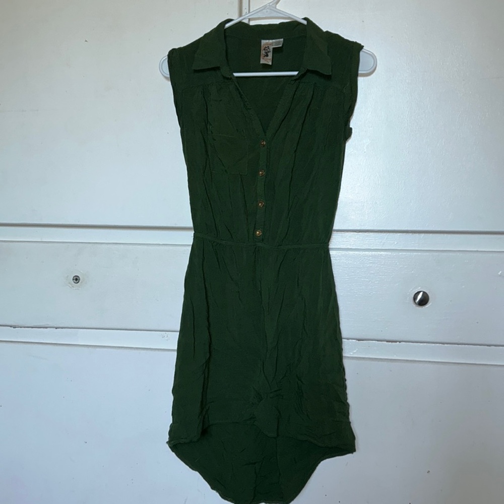 Green Summer Dress - Size Small